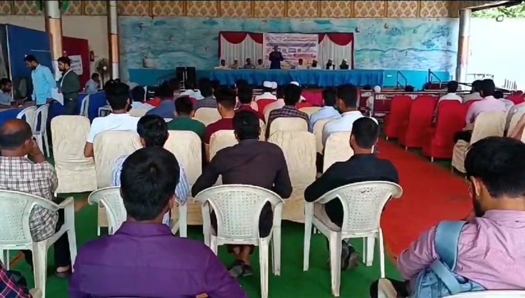 Youth receiving training organised by AIPIF